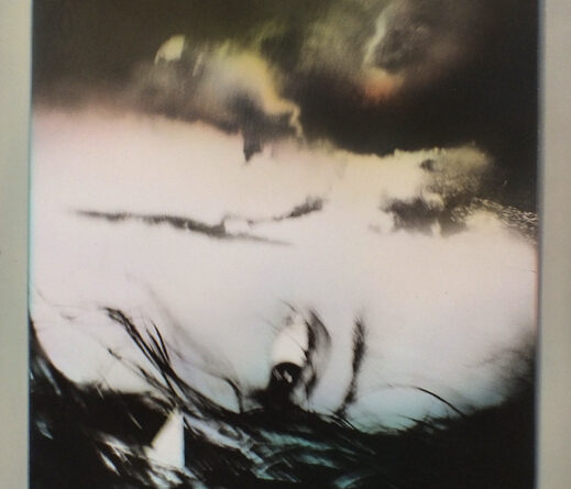 Sirena nella tempesta, 1995 Fotomontaggio su carta Ilford colorato all’aerografo, 30,50×23,50 cm. cca